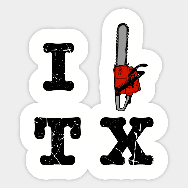 I love texas Sticker by Melonseta